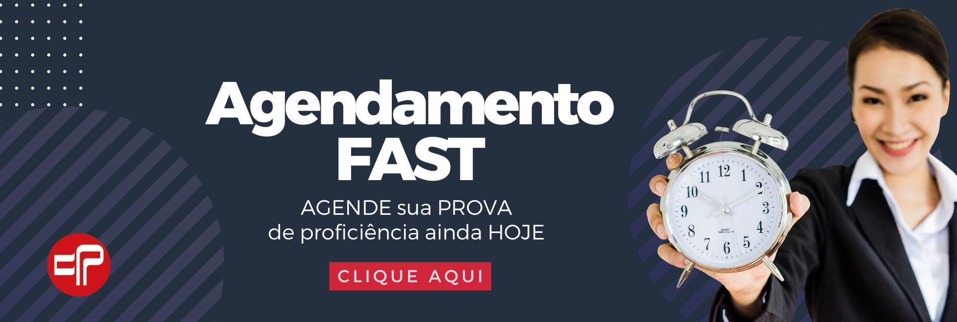Banner agendamento FAST